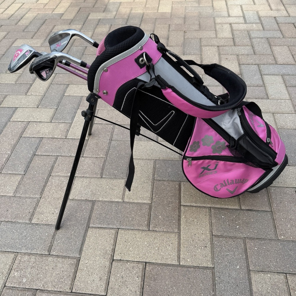 Callaway Xj Junior Set Girls With Bag Not Complete (5h, 3, 9, S)